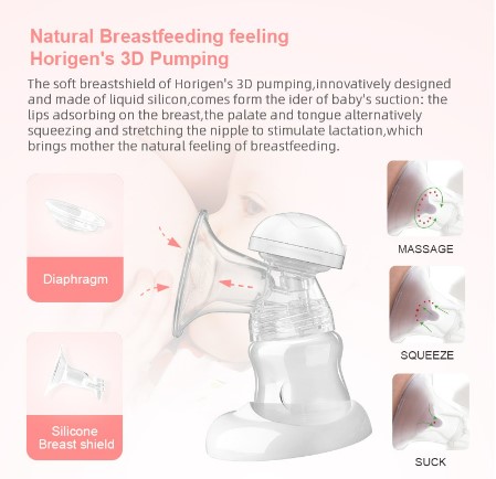 Horigen 3D Breast Pump Kit (2pcs)